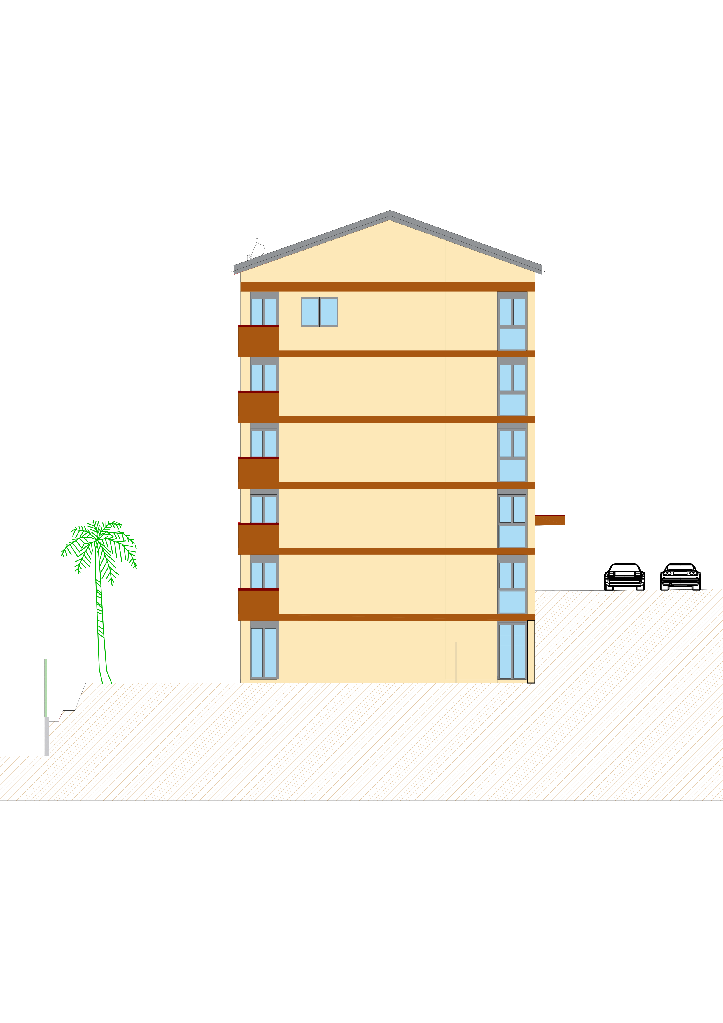 Opposite side elevation